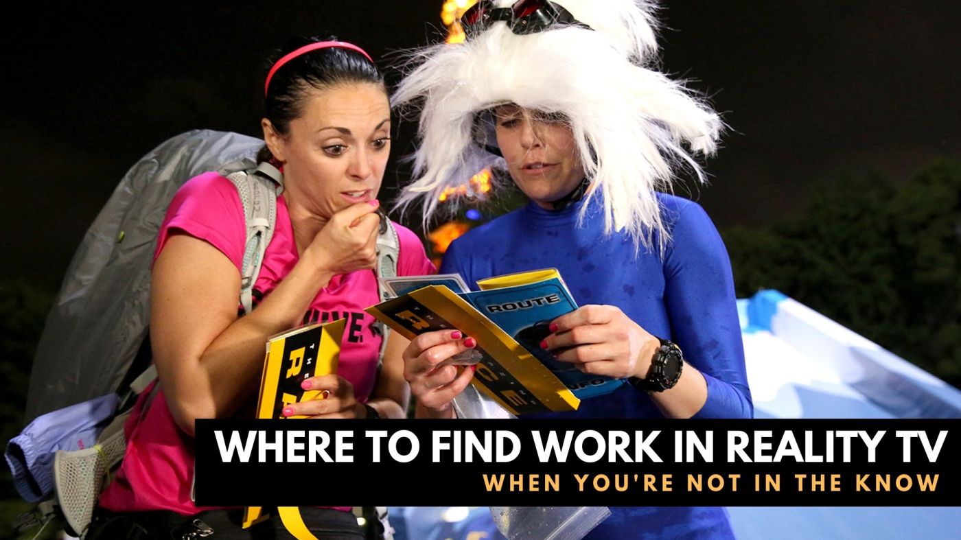 Former Survivor players Eliza and Corinne competing on The Amazing Race