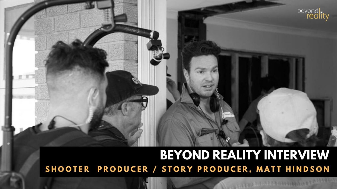 Producer briefing camera crew