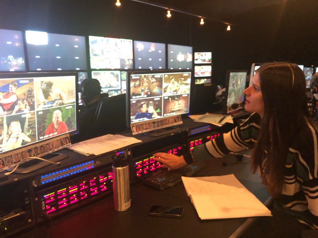 Control room I'm a Celebrity Get Me Out of Here!